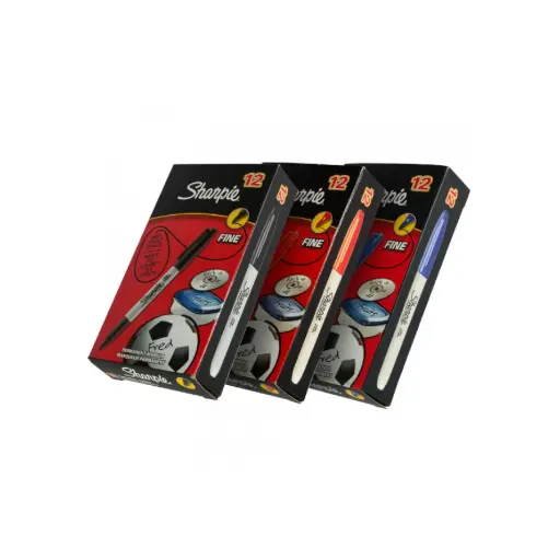 Feutre Tattoo - Sharpie - Pointe Fine - Pack de 12