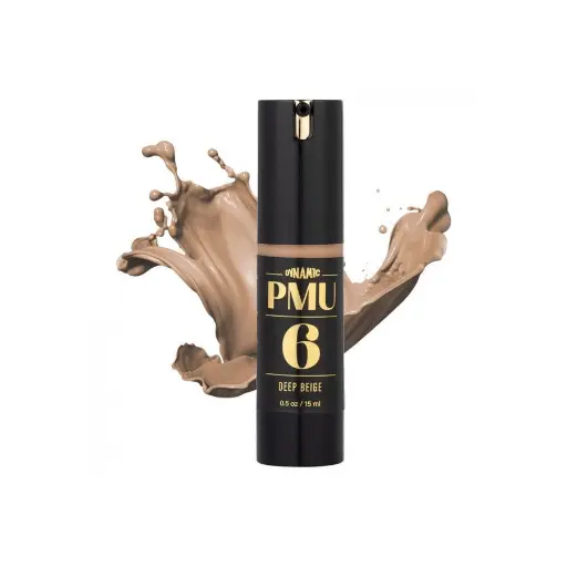 Pigment Pmu Marron - Dynamic Pmu - 06 Deep Beige - Mélange pour le maquillage permanent REACH 15 ml 