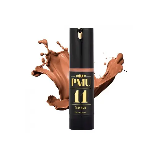 Pigment Pmu Marron - Dynamic Pmu - 11 Dark Skin - Mélange pour le maquillage permanent REACH 15 ml 