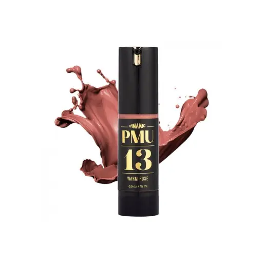Pigment Pmu Rose - Dynamic Pmu - 13 Warm Rose - Mélange pour le maquillage permanent REACH 15 ml 