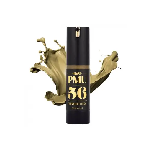 Pigment Pmu Marron - Dynamic Pmu - 57 
Turmaline Green - Mélange pour le maquillage permanent REACH 15 ml