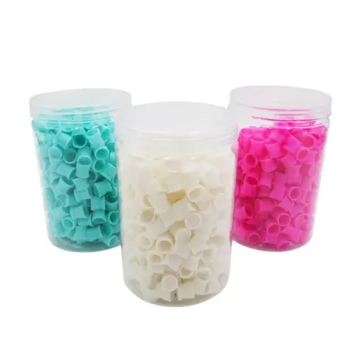 Caps Tattoo - Godet Encre - 300 caps tattoo en silicone - Plusieurs coloris 