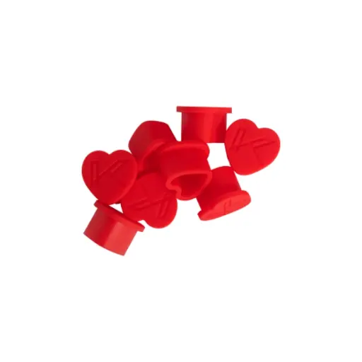Caps Tattoo - Killer Beauty - Caps en silicone en forme de coeur