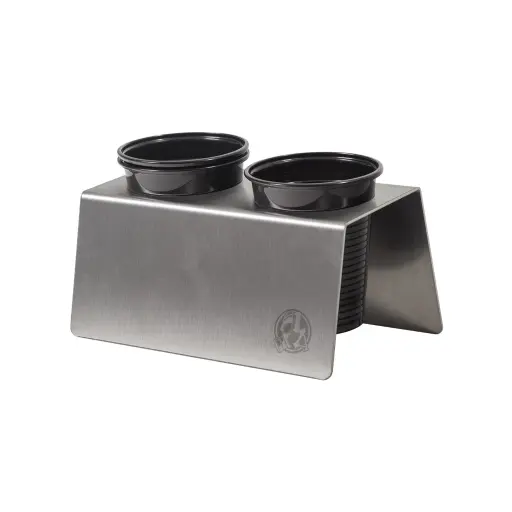 [ki_inked_army] Accessoire Tattoo - Inked Army - Support pour double gobelets en acier inoxydable*