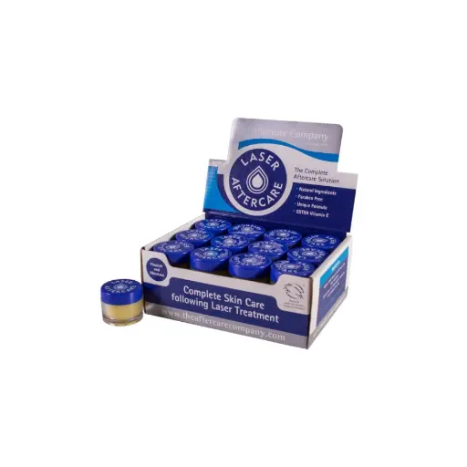 Soin Post Laser - The Aftercare Company - Crème de soin post détatouage - Pot de 10g 