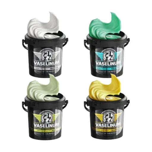 Vaseline Tattoo - The Inked Army - Pot de vaseline de tatouage de 1kg (4 modèles)*