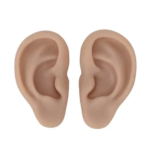 [ns_paire_oreille_silicone-GJ-9] Présentoir pour Bijoux de Perçage pour Oreilles en Silicone