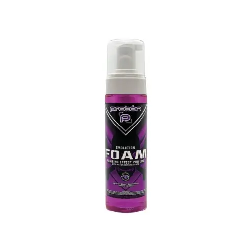 Mousse Tattoo - Proton Evolution Foam Numbing Effect Pro Line - Mousse nettoyante apaisante et assainissant végan avant et après tatouage