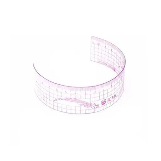 [i_regle_trace-0VC025A] Matériel Pmu - Kmc Règle De Tracée - Matériel de tracé sourcil pour le maquillage permanent