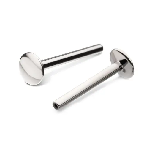 Piercing Labret - Titane F136 Threadless Gamme Hand Ink - Piercing labret seul sans filetage et sans bille*