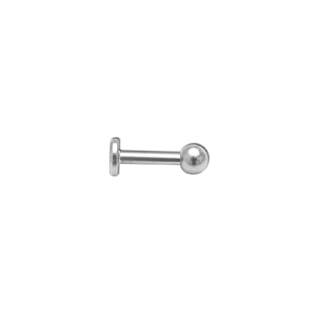 Labret Titane Gamme Itc - Piercing en titane avec bille