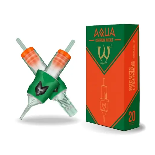 Cartouche Tattoo - Ava Aqua Liner - Boîte de 20 cartouches pour le tatouage*