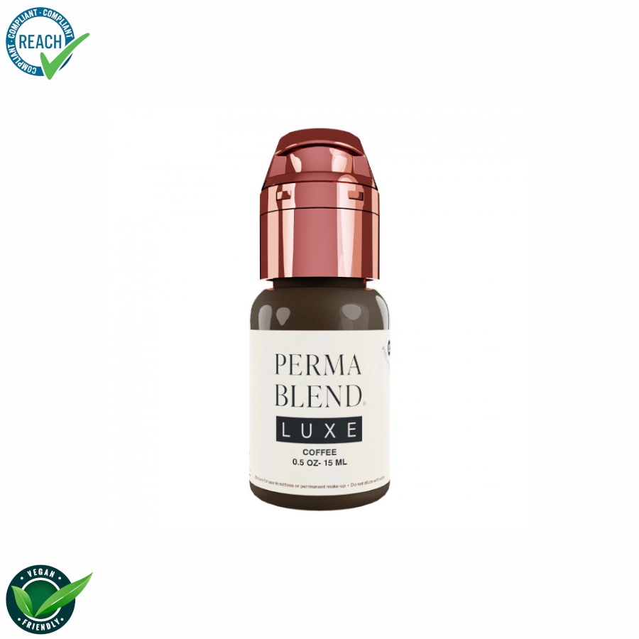 [ki_perma_blend_luxe_coffee-LXCF1] Pigment Pmu Marron - Perma Blend Luxe Coffee - Melange pour le maquillage permanent REACH 15ml