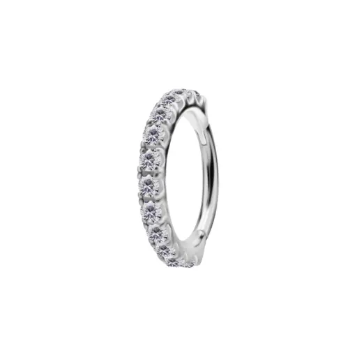Piercing Anneau - Acier 316L - Anneau à charnière 28 - (4 tailles)