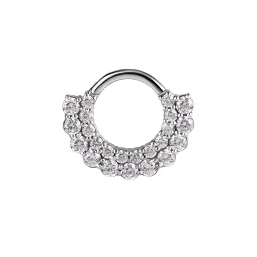 Piercing Anneau - Acier 316L - Anneau à charnière 26 - (2 tailles)