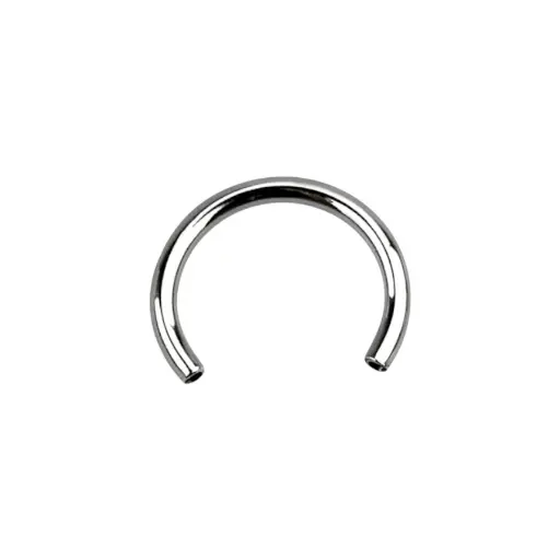 Piercing Fer à Cheval - Titane F136 Interne Stérile Gamme Hand Ink - Barbell circular avec pas de vis interne sans bille*