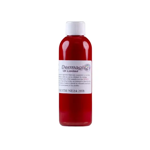 Encre Entrainement Tattoo Rouge - Dermaglo True Love Red - Encre artistique pour entrainement au tatouage NON REACH*