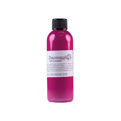 Encre Entrainement Tattoo Rouge - Dermaglo Magenta - Encre artistique pour entrainement au tatouage NON REACH*