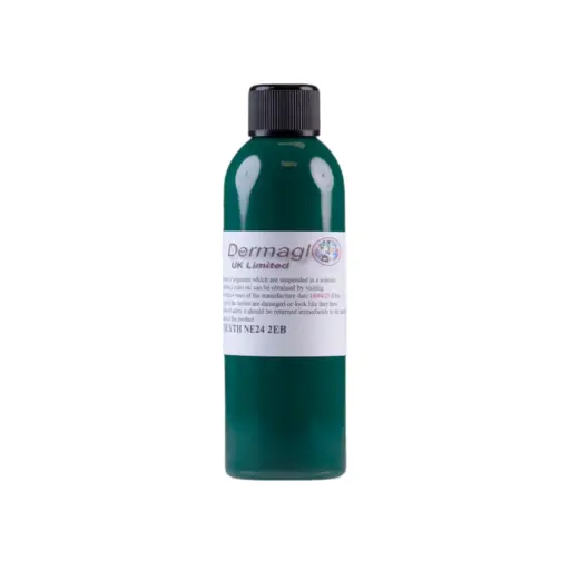 Encre Entrainement Tattoo Verte - Dermaglo Dark Green - Encre artistique pour entrainement au tatouage NON REACH*