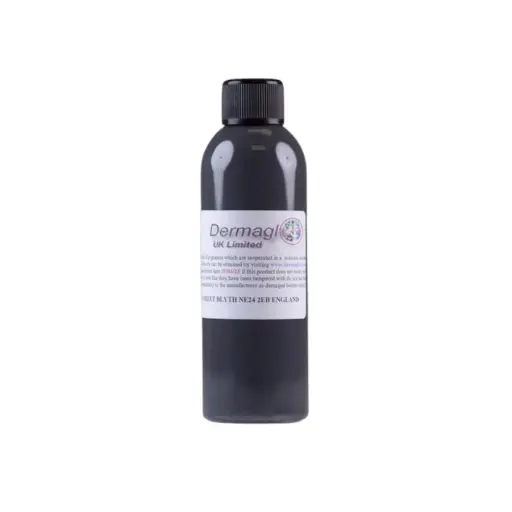 Encre Entrainement Tattoo Verte - Dermaglo Dark Grey - Encre artistique pour entrainement au tatouage NON REACH*