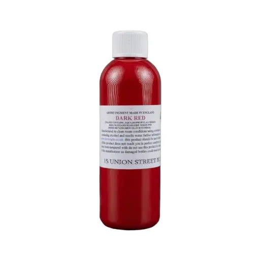 Encre Entrainement Tattoo Rouge - Dermaglo Dark Red - Encre artistique pour entrainement au tatouage NON REACH*