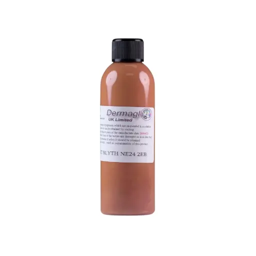 Encre Entrainement Tattoo Marron - Dermaglo Tan - Encre artistique pour entrainement au tatouage NON REACH*