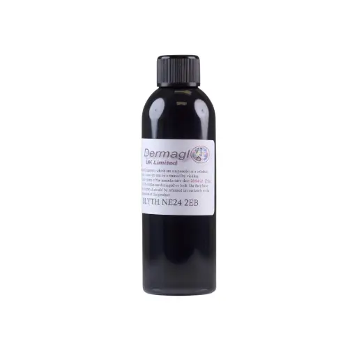 Encre Entrainement Tattoo Noire - Dermaglo Black - Encre artistique pour entrainement au tatouage NON REACH*