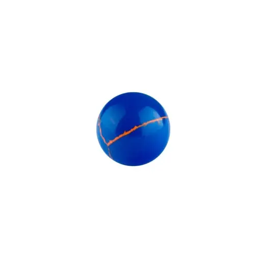 [p_bille_synthetique-MBP01-LA] Piercing Bille - Pierre Synthétique - Bille en pierre synthétique avec pas de vis externe 1,2 x 3 mm*