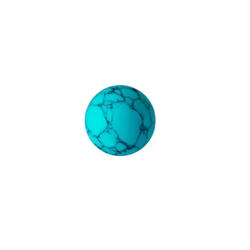 [p_bille_synthetique-MBP01-TUB] Piercing Bille - Pierre Synthétique - Bille en pierre synthétique avec pas de vis externe 1,2 x 3 mm*