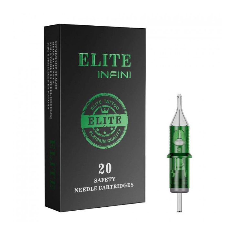 Cartouche Tattoo - Elite Infini Liner - Boîte de 20 cartouches pour le tatouage*