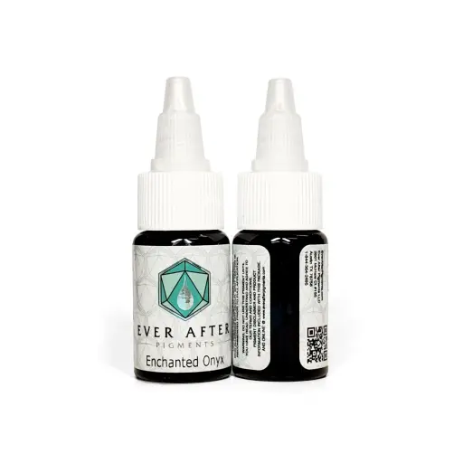 [b_NON_REACH_pigment_ever_after_enchanted_onyx-760300] Pigment Pmu Noire - Ever After Enchanted Onyx - Pigments pour l'entraînement au maquillage permanent non reach 15 ml*