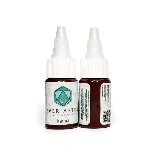 [b_NON_REACH_pigment_ever_after_karma-760311] Pigment Pmu Marron - Ever After Karma - Pigments pour l'entraînement au maquillage permanent non reach 15 ml*