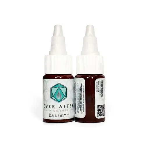 [b_NON_REACH_pigment_ever_after_dark_grimm-760307] Pigment Pmu Marron - Ever After Dark Grimm - Pigments pour l'entraînement au maquillage permanent non reach 15 ml*