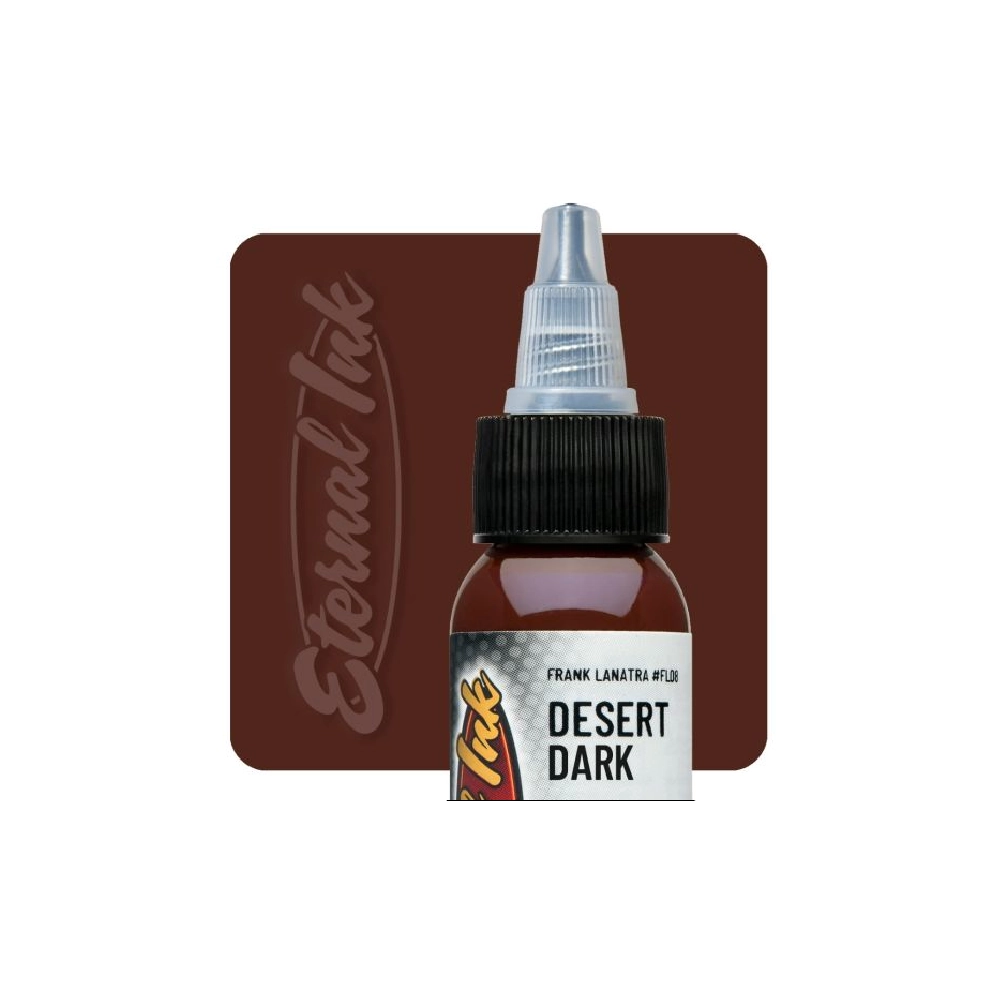 [b_eternal_la_natra_desert_dark] Eternal Ink Frank La Natra Desert Dark - Encre artistique pour entraînement tatouage NON REACH