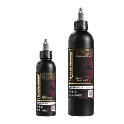 Encre Tattoo Noire - Kwadron Ink Enriched Black - Mélange pour le tatouage encre reach* (copie)