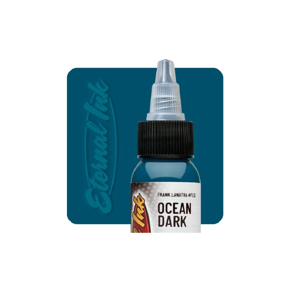 [b_encre_eternal_ocean_dark-750843] Eternal Ink Frank La Natra Ocean Dark - Encre artistique pour entraînement tatouage NON REACH