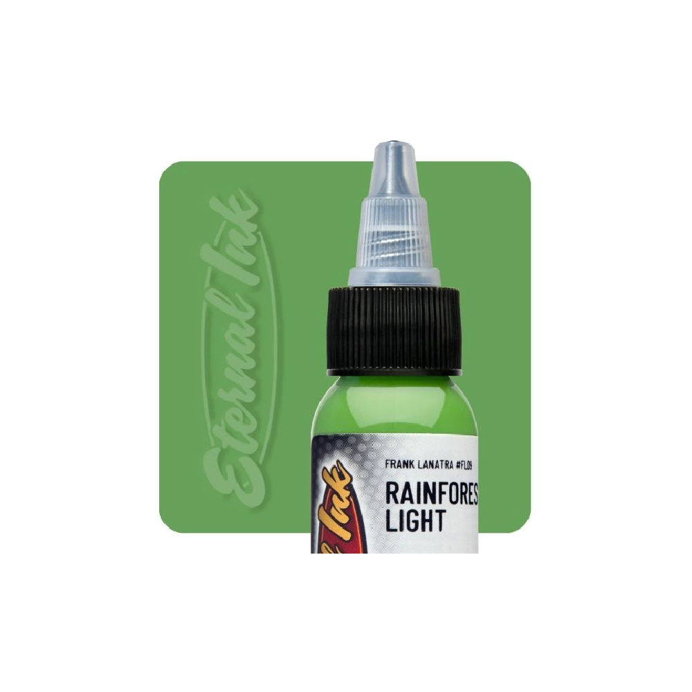 [b_eternal_la_natra_rainforest_light] Eternal Ink Frank La Natra Rainforest Light - Encre artistique pour entraînement tatouage NON REACH