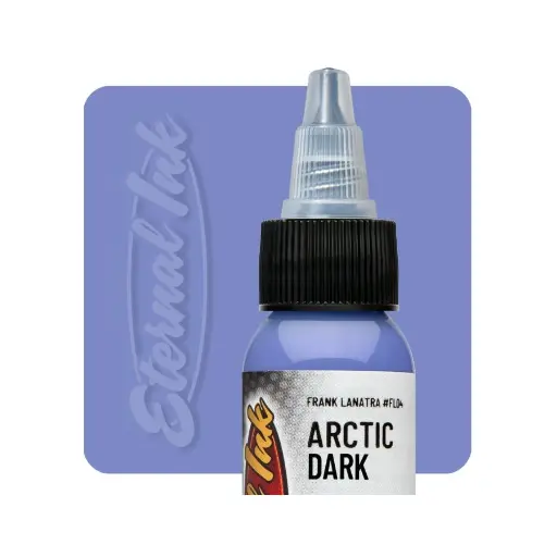 [b_NON_REACH_encre_eternal_arctic_dark-750835] Encre Entrainement Tattoo Violette - Eternal Ink Frank La Natra Arctic Light - Encre artistique pour entrainement au tatouage NON REACH 30 ml*