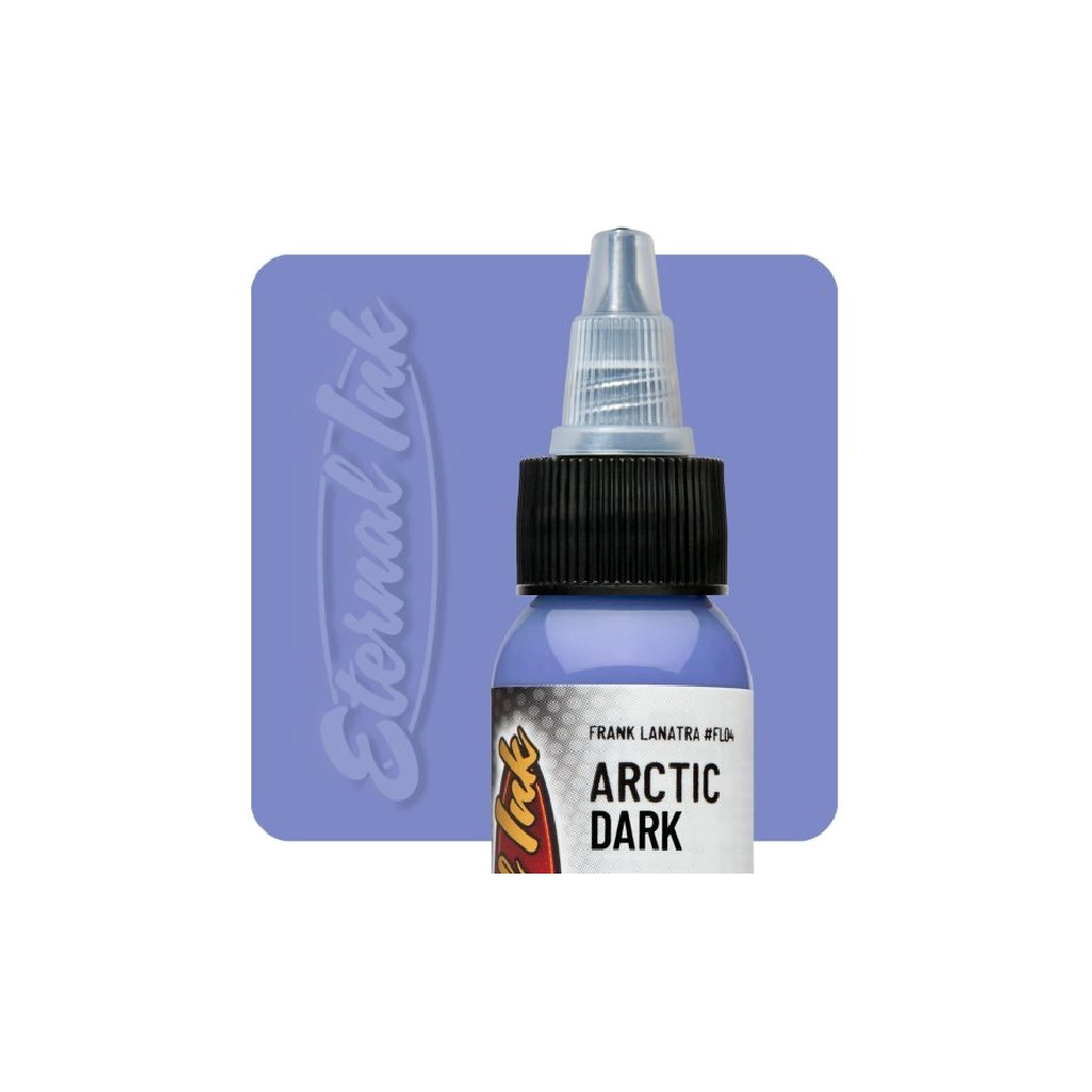 [b_eternal_la_natra_arctic_dark] Eternal Ink Frank La Natra Arctic Light - Encre artistique pour entraînement tatouage NON REACH