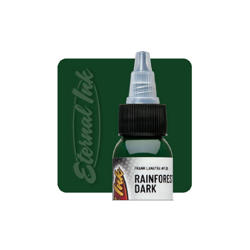 [b_eternal_la_natra_rainforest_dark] Eternal Ink Frank La Natra Rainforest Dark - Encre artistique pour entraînement tatouage NON REACH
