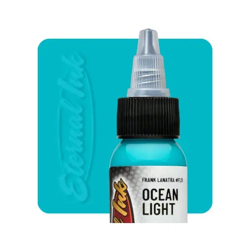 [b_encre_eternal_ocean_light_non_reach-750842] Eternal Ink Frank La Natra Ocean Light - Encre artistique pour entraînement tatouage NON REACH