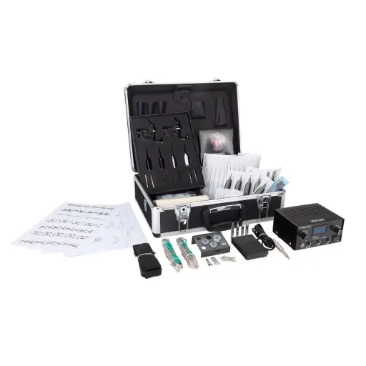 [ki_kit_apprentie_bobine_3-TAT-KIT-003EU] Kit Apprentie - Kit Bobine n°3 Avancé - Kit de tatouage pour apprentissage*