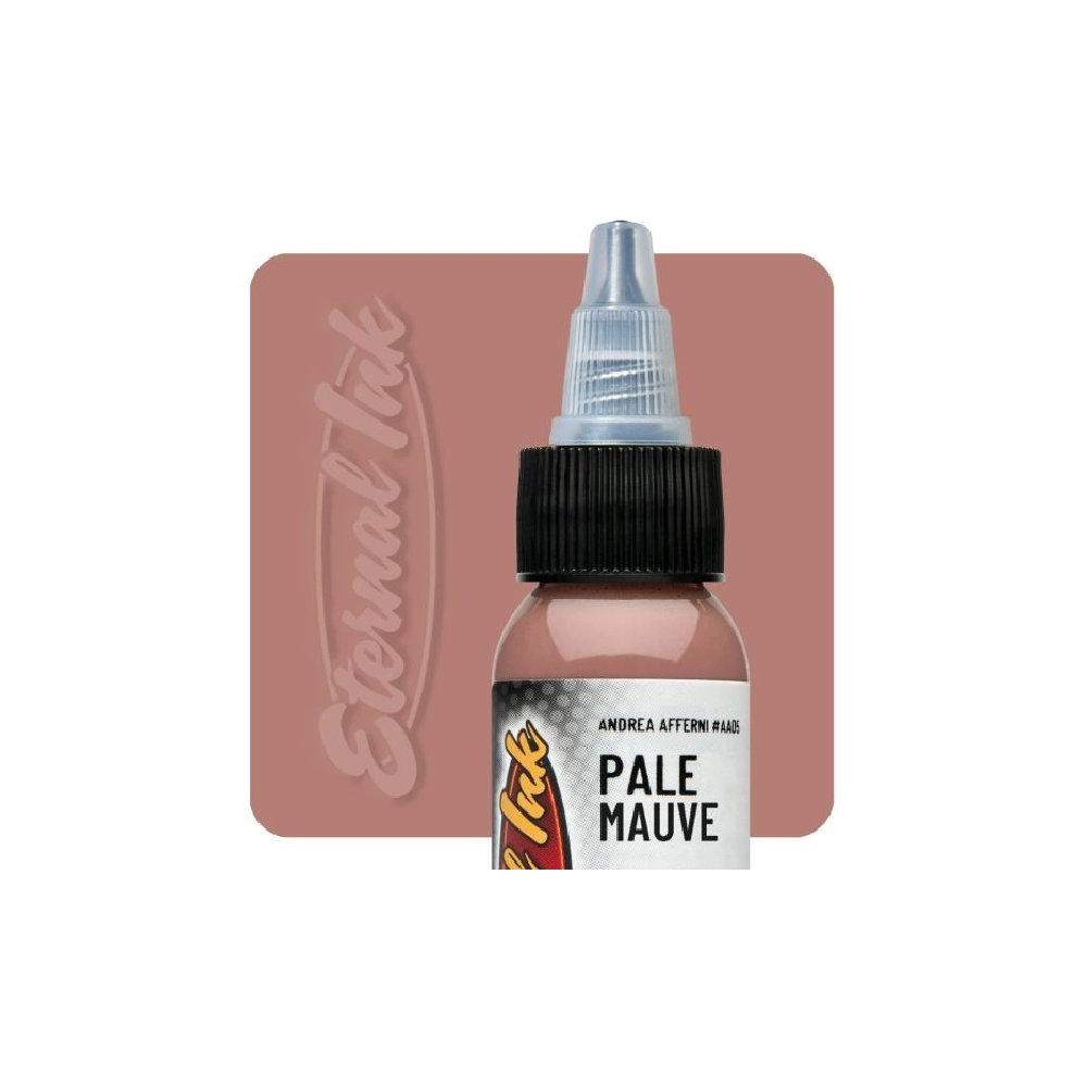 [eternal_andrea_afferni_pale_mauve] Eternal Ink Andrea Afferni Pale Mauve - Encre artistique pour entraînement tatouage NON REACH