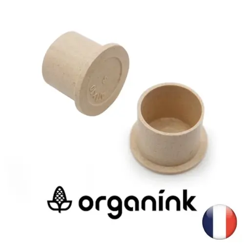 Cups Tattoo - Organink Caps Biodégradable - Sachet de 250 godets à encre biodégradable et compostable*