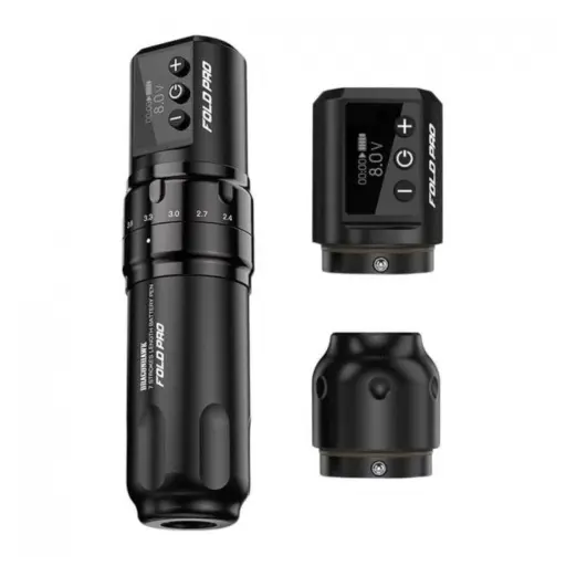 [i] Kit Machine Tattoo - Dragonhawk Mast Fold Pro - Pack complet avec machine