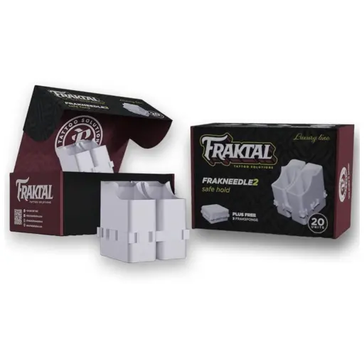 [dv_fraktal_frakneedle2_support_cartouche] Accessoire Cartouche - Fraktal Frakneedle2 - Lot de 20 supports pour cartouche de tatouage