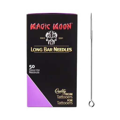 Aiguille Tattoo - Magic Moon One Off Liner - Boîte de 50 aiguilles traditionnelle pour tube de tatouage*