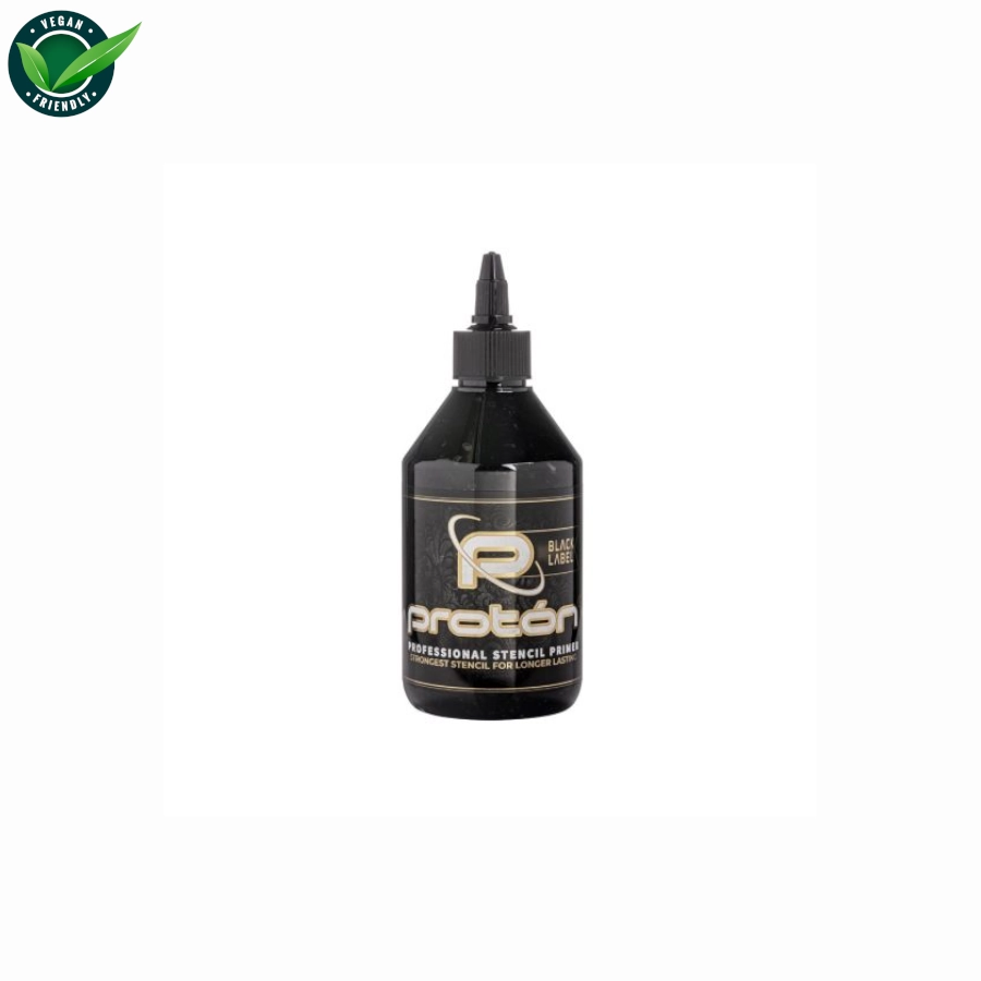 [b_proton_stencil_noir] Proton Professional Stencil Primer Black Label - Gel de transfert pour stencil de tatouage 250 ml