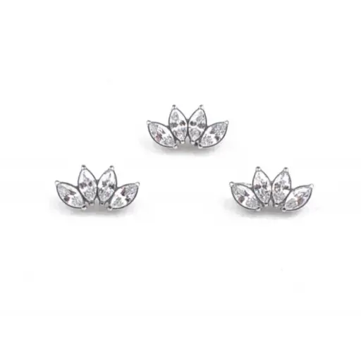 [ns_embout_165-P165_09] Piercing Embout - Titane F136 Gamme Hand Ink - Embout 165 avec pas de vis interne 0,9 pour piercing 1,2 mm*