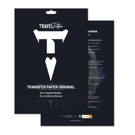 Transfert Tattoo - Travel Tattoo - Liasse de papier pour thermocopieur liasse de transfert